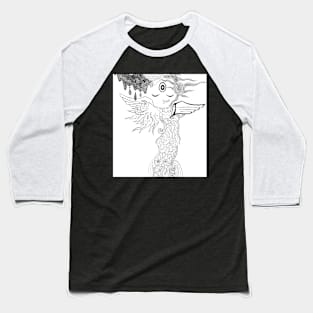 Ink Totem Pole of Dreaming Baseball T-Shirt